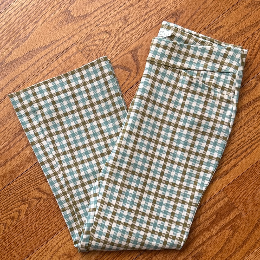 Checkered Spartina pants large